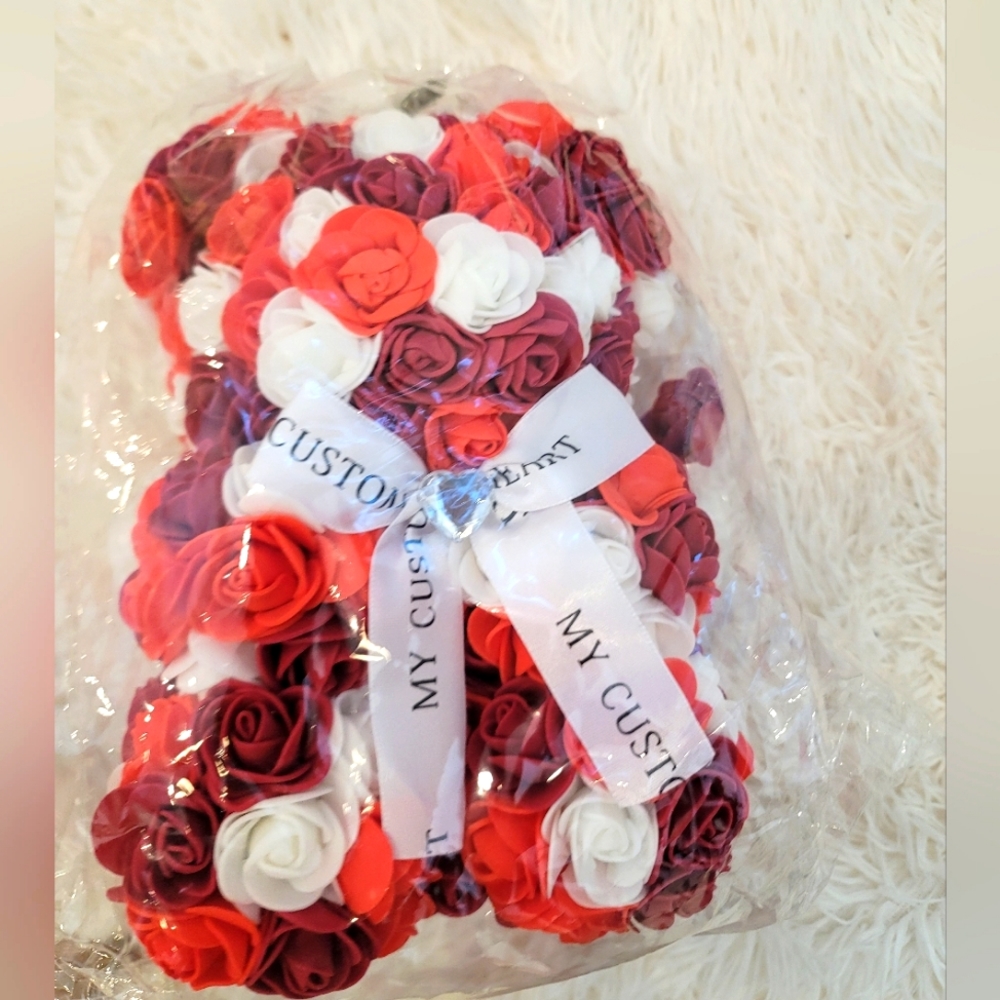 Custom Floral Bear